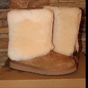 UGG Patten Suede Shearling Boots